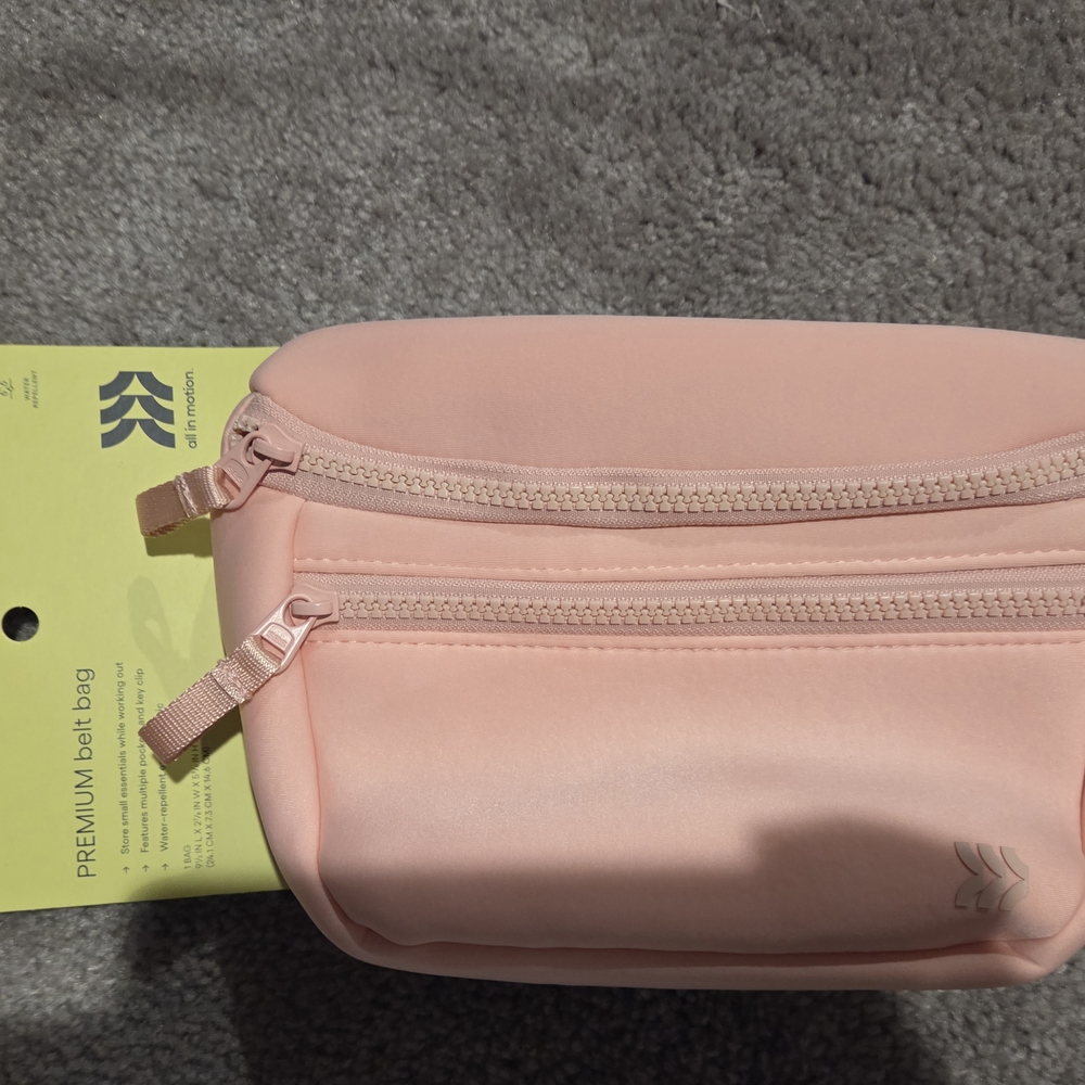 All in Motion Pink Crossbody Bag